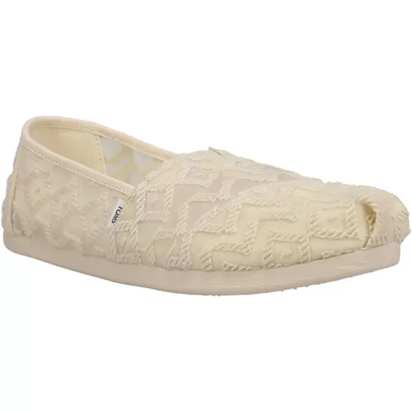 TOMS Womens Alpargata Paper Source SlipOnNatural Chevron