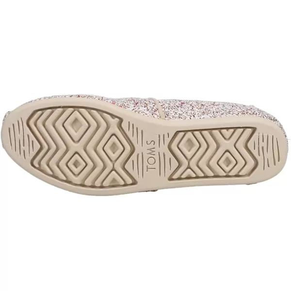 TOMS Womens Alpargata Paper Source SlipOnNatural Glitter
