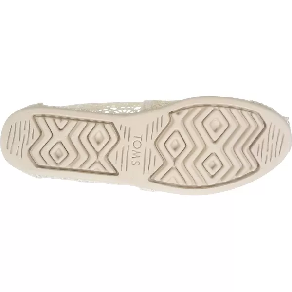 TOMS Womens Alpargata Paper Source SlipOnNatural Moroccan Crochet