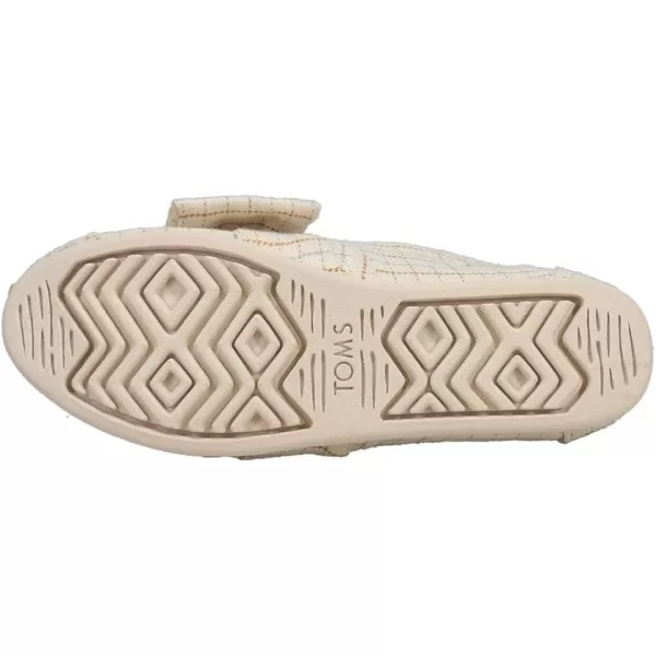 TOMS Womens Alpargata Paper Source SlipOnNatural Spring Check