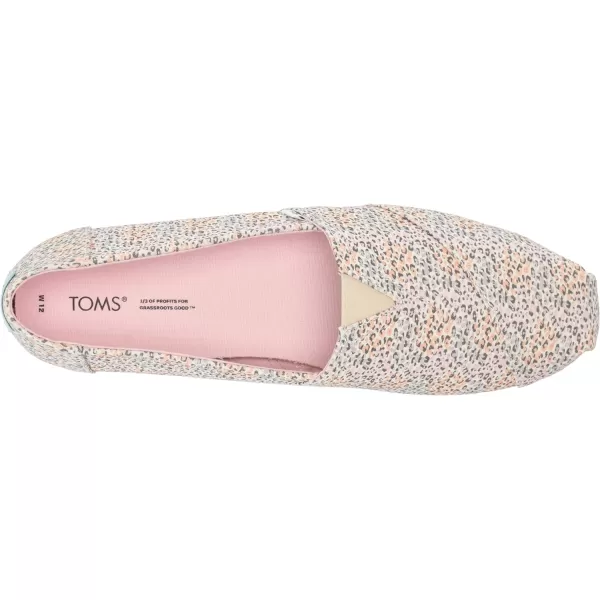 TOMS Womens Alpargata Paper Source SlipOnPastel Multi