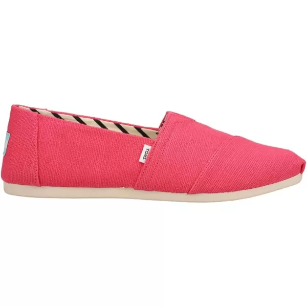 TOMS Womens Alpargata Paper Source SlipOnRaspberry