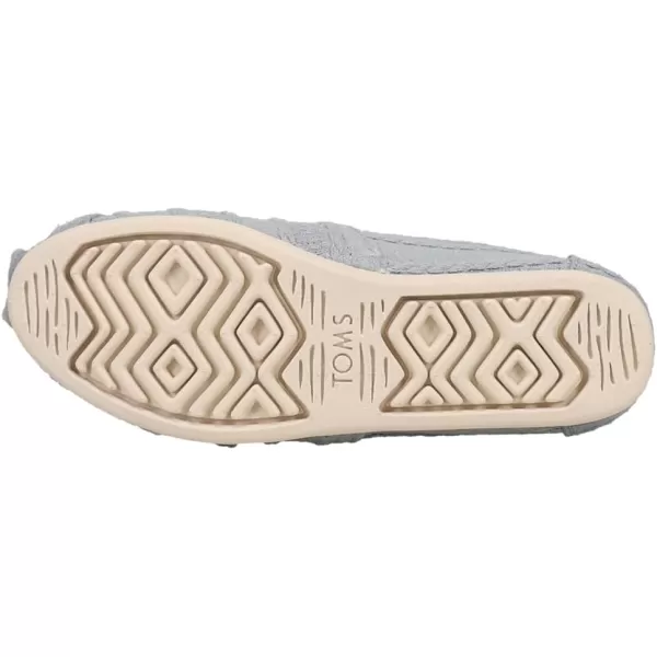 TOMS Womens Alpargata Paper Source SlipOnStone Grey