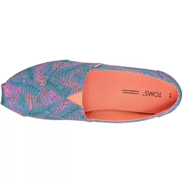 TOMS Womens Alpargata Paper Source SlipOnSunset Multi