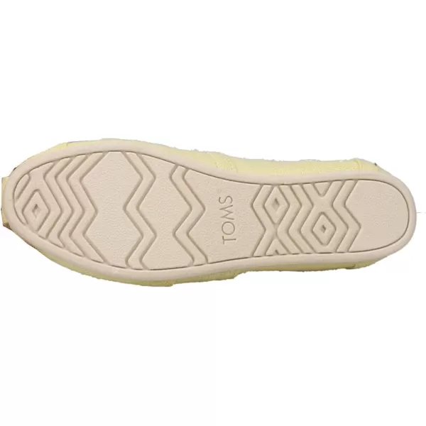 TOMS Womens Alpargata Paper Source SlipOnYellow