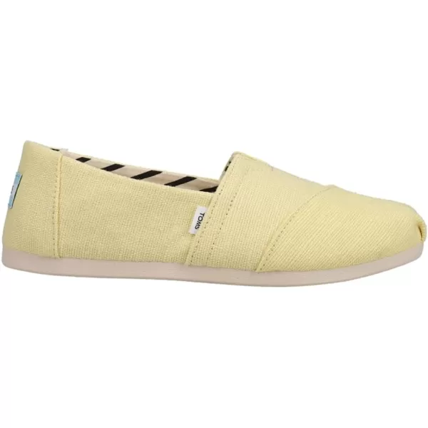 TOMS Womens Alpargata Paper Source SlipOnYellow