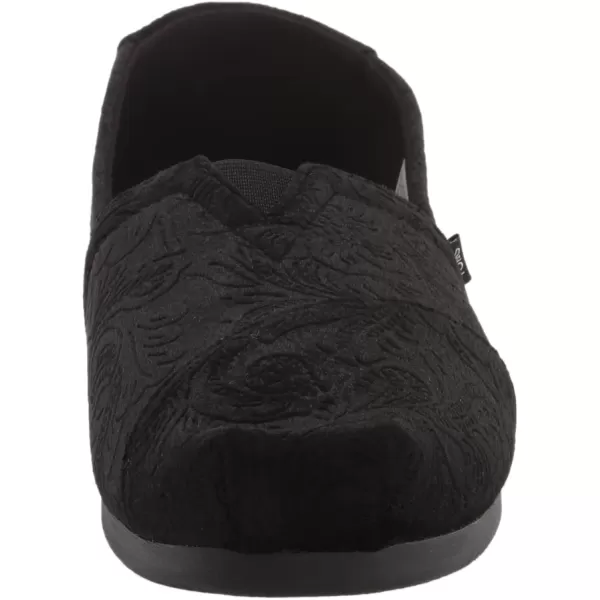 TOMS Womens Alpargata Recycled SlipOnBlack Floral