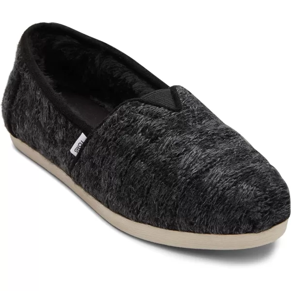 TOMS Womens Alpargata Recycled SlipOnBlack Knit