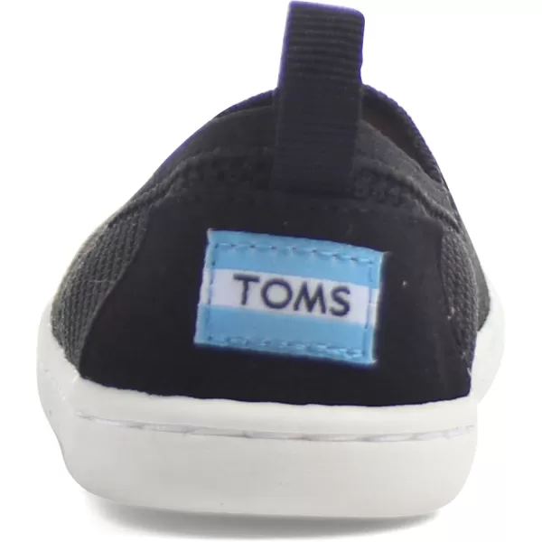TOMS Womens Alpargata Recycled SlipOnBlack Mesh