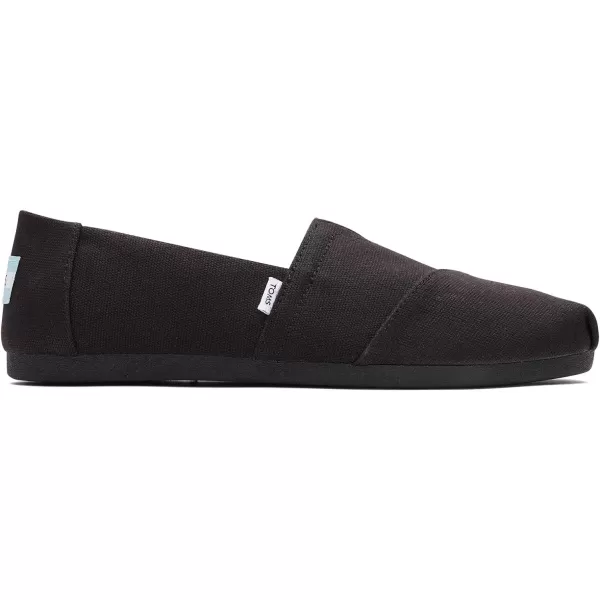 TOMS Womens Alpargata Recycled SlipOnBlackBlack