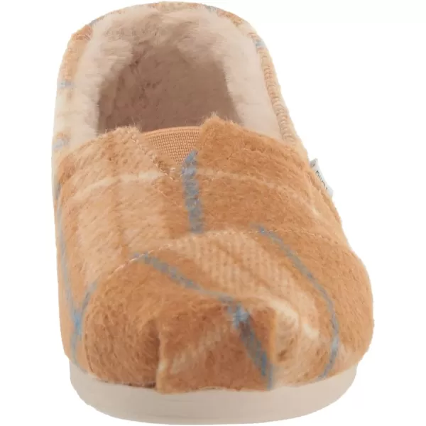 TOMS Womens Alpargata Recycled SlipOnGolden Yellow Plaid