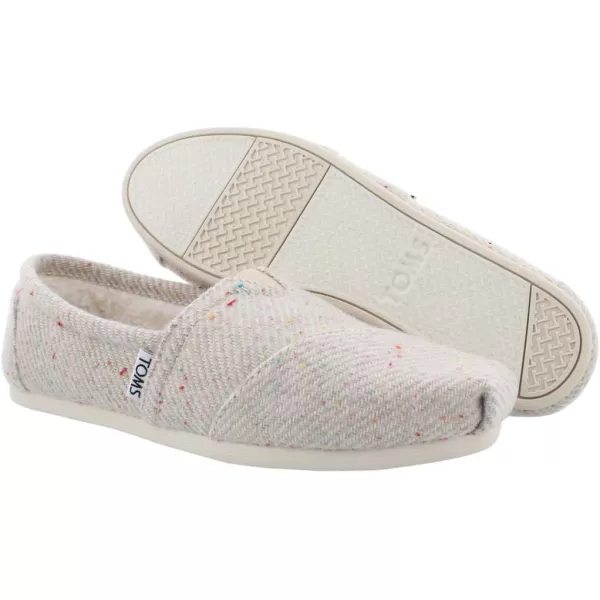TOMS Womens Alpargata Recycled SlipOnLight BeigeCreambeige
