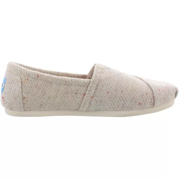 TOMS Womens Alpargata Recycled SlipOnLight BeigeCreambeige