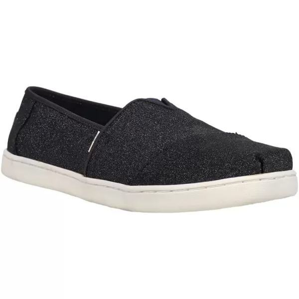 TOMS Womens Alpargata Recycled SlipOnMidnight Sparkle Glitter