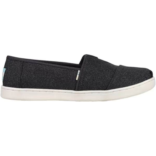 TOMS Womens Alpargata Recycled SlipOnMidnight Sparkle Glitter