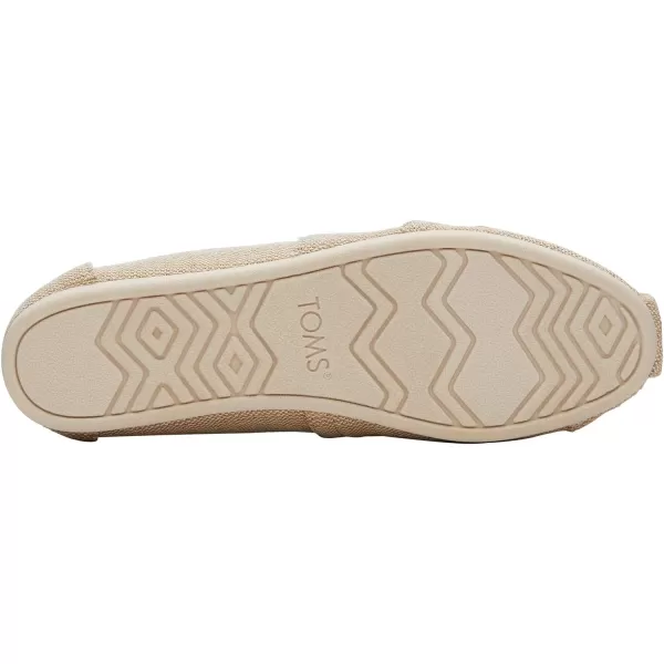 TOMS Womens Alpargata Recycled SlipOnNatural Undyed