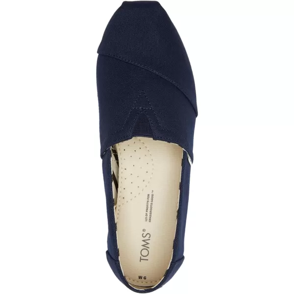 TOMS Womens Alpargata Recycled SlipOnNavy