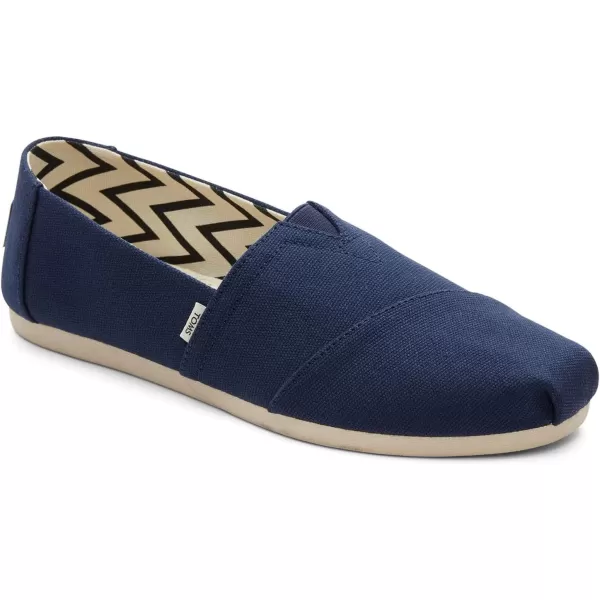 TOMS Womens Alpargata Recycled SlipOnNavy
