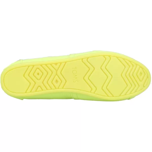 TOMS Womens Alpargata Recycled SlipOnYellow
