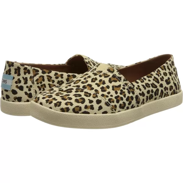 TOMS Womens Avalon Slip On SneakerBirch Leopard Print