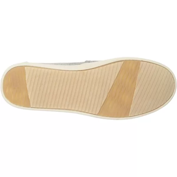 TOMS Womens Avalon Slip On SneakerNatural Shiny Yarn Dye Woven