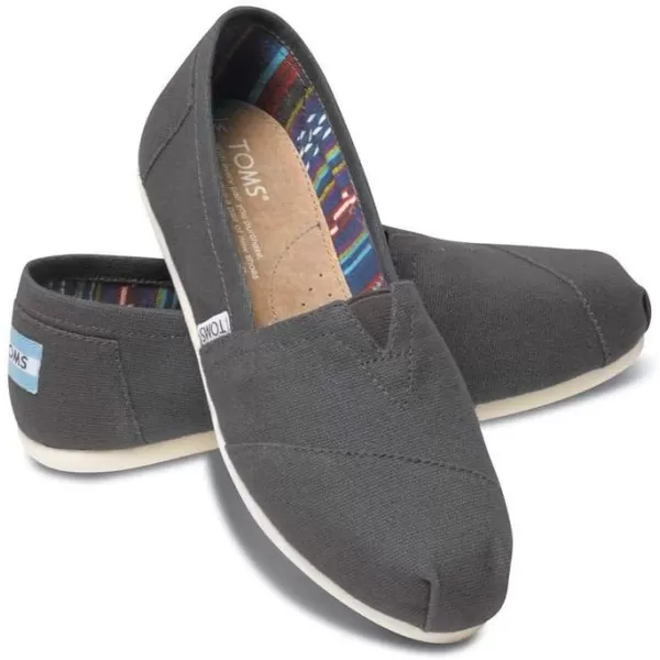 TOMS Womens Classic Core Alpargata SlipOnAsh