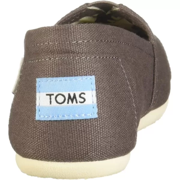 TOMS Womens Classic Core Alpargata SlipOnAsh Canvas