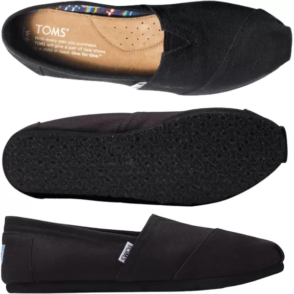 TOMS Womens Classic Core Alpargata SlipOnAsh Canvas