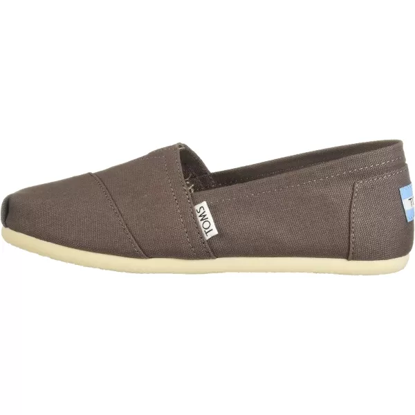 TOMS Womens Classic Core Alpargata SlipOnAsh Canvas