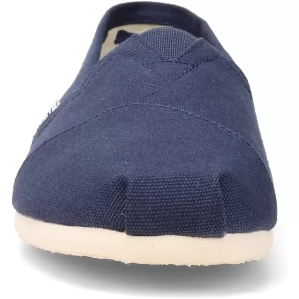 TOMS Womens Classic Core Alpargata SlipOnNavy Canvas