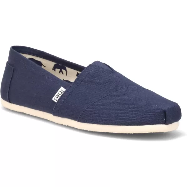 TOMS Womens Classic Core Alpargata SlipOnNavy Canvas