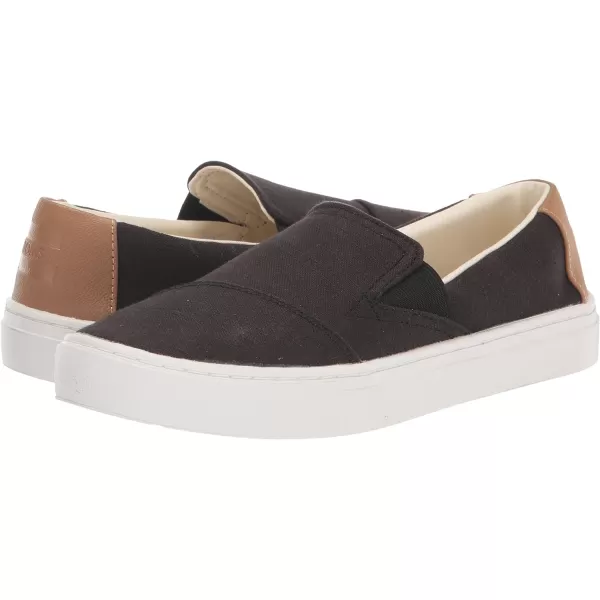 TOMS Womens Devon Slip On Sneakers Shoes Casual  BlueBlack Textured
