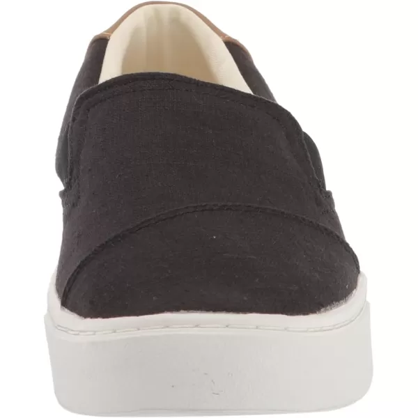 TOMS Womens Devon Slip On Sneakers Shoes Casual  BlueBlack Textured