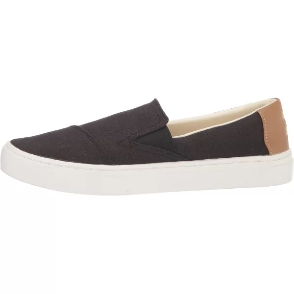 TOMS Womens Devon Slip On Sneakers Shoes Casual  BlueBlack Textured