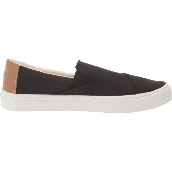 TOMS Womens Devon Slip On Sneakers Shoes Casual  BlueBlack Textured