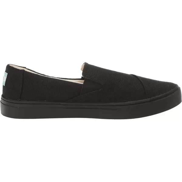 TOMS Womens Devon Slip On Sneakers Shoes Casual  BlueBlackBlack