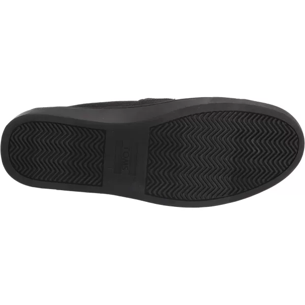TOMS Womens Devon Slip On Sneakers Shoes Casual  BlueBlackBlack