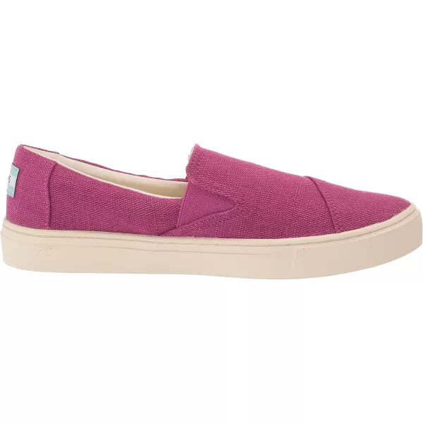 TOMS Womens Devon Slip On Sneakers Shoes Casual  BlueDark Fuchsia