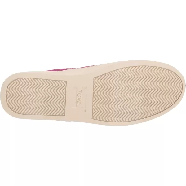 TOMS Womens Devon Slip On Sneakers Shoes Casual  BlueDark Fuchsia
