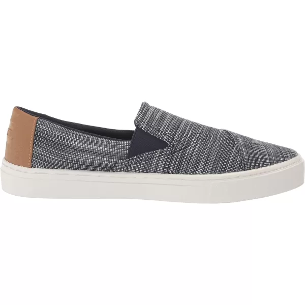TOMS Womens Devon Slip On Sneakers Shoes Casual  BlueNavy Striped