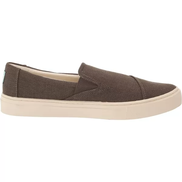 TOMS Womens Devon Slip On Sneakers Shoes Casual  BlueTarmac Olive