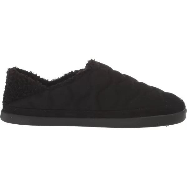 TOMS Womens Ezra SlipperBlack Quilted Felt