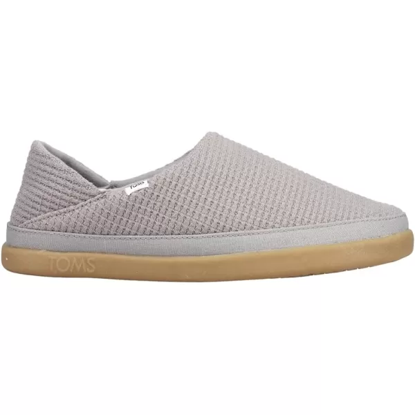 TOMS Womens Ezra SlipperGrey Repreve Waffle Knit