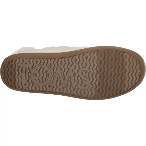 TOMS Womens Ezra SlipperLight Sand Quilted Felt