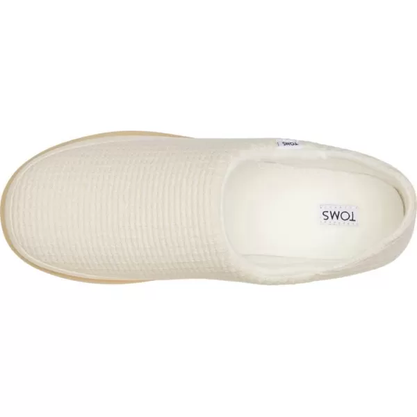 TOMS Womens Ezra SlipperNatural Repreve Waffle Knit
