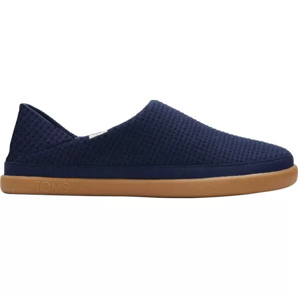 TOMS Womens Ezra SlipperNavy Repreve Waffle Knit