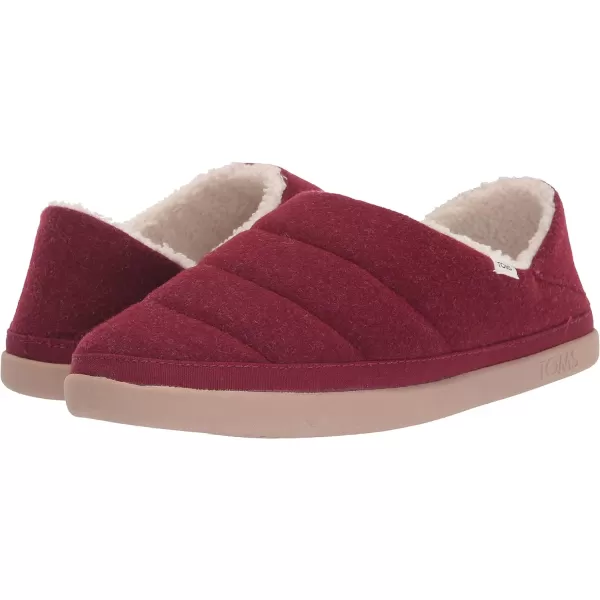 TOMS Womens Ezra SlipperRhubarb Red