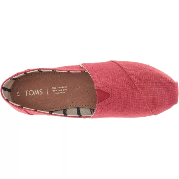 TOMS Womens Glitter Cheetah Print Womens Classics 10014953Apple Red