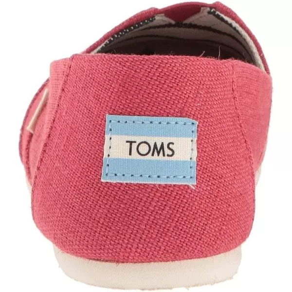 TOMS Womens Glitter Cheetah Print Womens Classics 10014953Apple Red