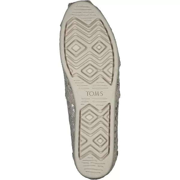 TOMS Womens Glitter Cheetah Print Womens Classics 10014953Beige